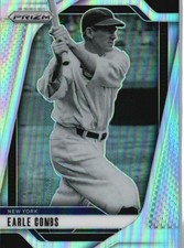 2025 Panini Prizm #276 Earle Combs Silver Prizms