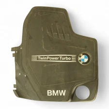 2012 BMW 528 F10 2.0L TURBO ENGINE MOTOR PANEL COVER TRIM TOP 11127594344 OEM