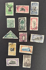 Liberia # 163-75 Complete Set of 1918 Used