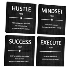 Motivational Wall Decor Inspirational Office Quotes 12"X12"X4 Inspirational-02