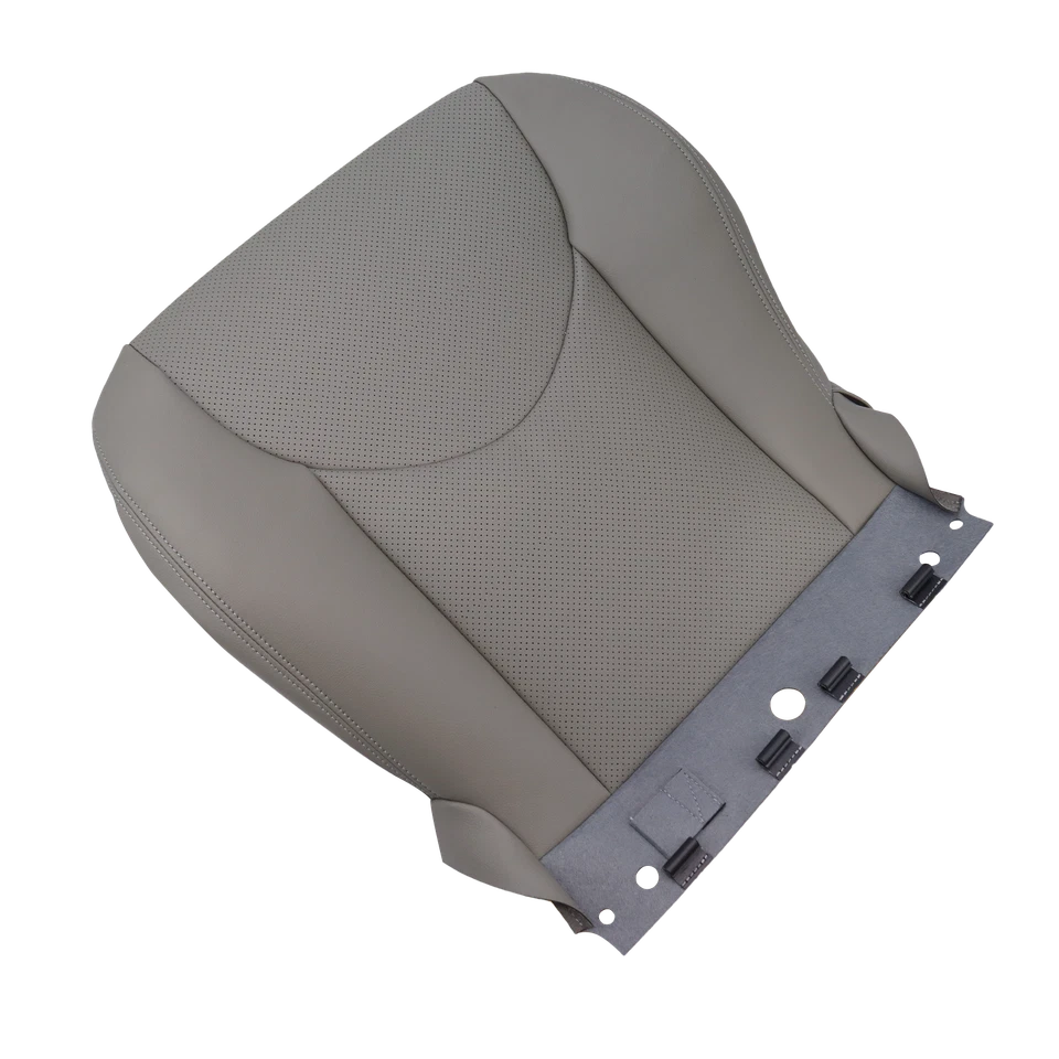 Fits 2006 to 2012 Toyota RAV4 Driver Bottom Leather Perforation Seat Cover GRAY - Изображение 4 из 4