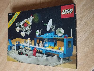 LEGO 6970 BETA-1 Command Base Classic Space (1980) Legoland Complete Notice Box