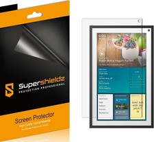 3 Pack Echo Show 15 Clear Shield Screen Protectors - Easy Installation Durable