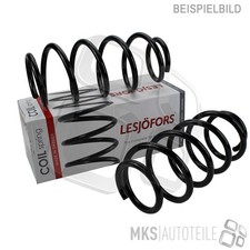 2x LESJÖFORS Feder, Fahrwerksfeder SET/Satz hinten für OPEL