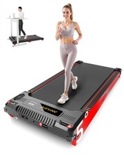Anylife Treadmill Incline Walking Pads Under Desk 330lb Capacity, 2.5HP Porta...