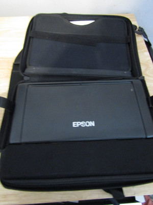 EPSON WORKFORCE WF-100 MOBILE INK JET PORTABLE PRINTER NEEDS INK