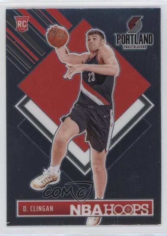 2024-25 Panini NBA Hoops Tribute Premium Donovan Clingan #293 Rookie RC 1d13