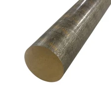 1.625 (1-5/8 inch) x 13 inches, 932 (SAE 660) Bearing Bronze Round Rod