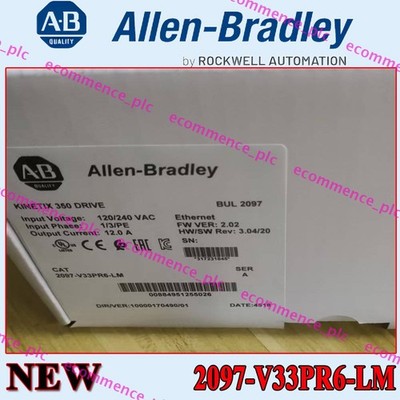 New Original AB 2097-V33PR6-LM Series A Kinetix 350 Single Axis Servo Drive US