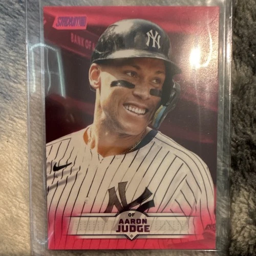 2025 Topps Stadium Club PINK Aaron Judge #139 New York Yankees Baseball Card