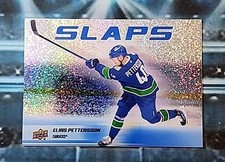 2025-26 Upper Deck Slaps Colton Parayko Speckle #SL-15/Holo Elias Peterson #SL-5
