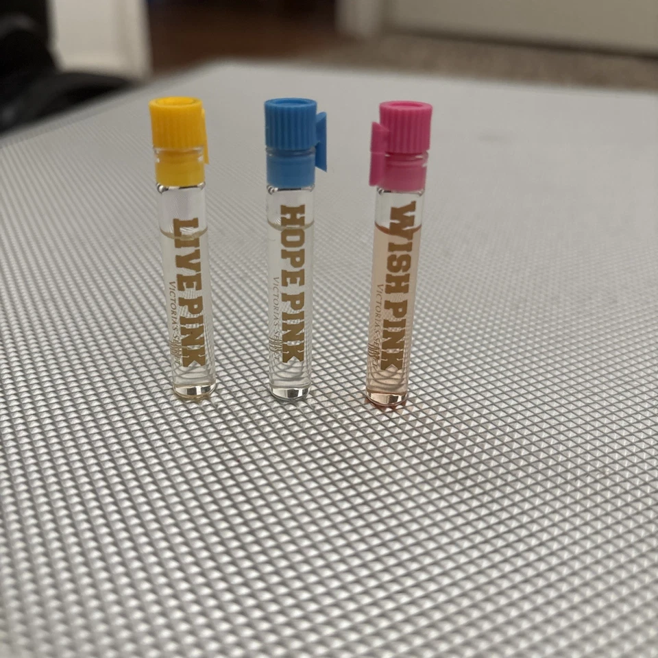 RARO NUEVO Conjunto de Victoria’s Secret Hope Pink 💖 Wish Pink 🩷 Live Pink 💕Perfumes Foto 2 de 2