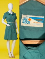 Vintage 60s/70s Deadstock Girl Scouts Uniform Size Womens S