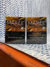 Maree True to Your Beauty 24K Gold Collagen Eye Gels (20 Per Box, 2 Boxes) *NEW*