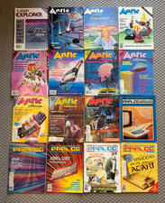Atari Explorer Antic Analog Computing Magazine Lot 16 Issues 1980s Vintage Atari