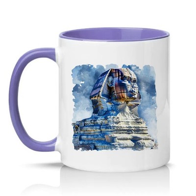 Sphinx Unisex 11 Unzen Keramiktasse Ägypten Wahrzeichen Reisegeschenk für Sie & Ihn