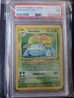 Venusaur Pokemon 1999 Base Set Holo  15/102. PSA Near Mint Grade 7.