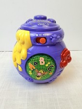 VTech Disney Winnie The Pooh Pop Up Honey Pot Learning Toy Lights Sounds Works