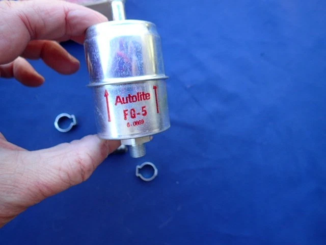 Ford 1960-62, filtro de combustible Mercury para 6 cilindros (144, 170 cid), ¡nuevo en stock! C2DZ-9155 Foto 3 de 4