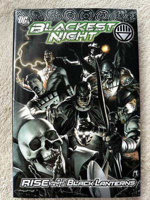 Blackest Night Rise of Black Lanterns Hard Cover (2010) MINT 1st Print!