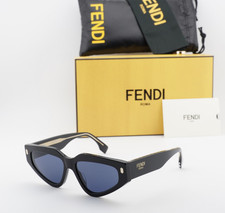 Fendi FE40163U-01V-54 Sunglasses 100 Authentic Boutique Display