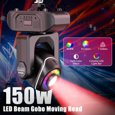 150W RGBW LED Moving Head Stage Light DMX DJ Disco Club Party Beam Spot Lighting