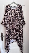 Tolle Tunika NEU Leopardenmuster Gr. 54 / 56 ...