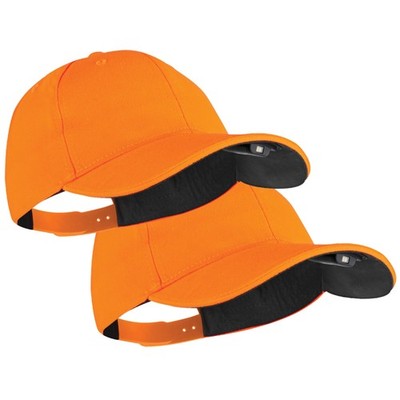 LED Hat Light - POWERCAP Baseball Cap with Light Built in - LED Cap Visor Lig...