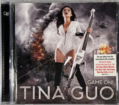 TINA GUO - GAME ON! CD 2017 Sony SEALED with HYPE STICKER