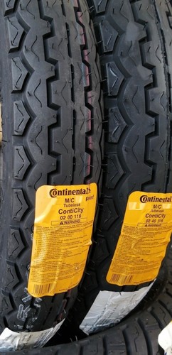 Coppia Pneumatici Continental ContiCity 70/90 17 38P 80/90 17 TL DOT Recente