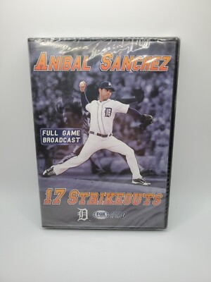 Anibal Sanchez 17 Strikeouts Full Game Coverage Fox Sports Brand NEW Sealed DVD