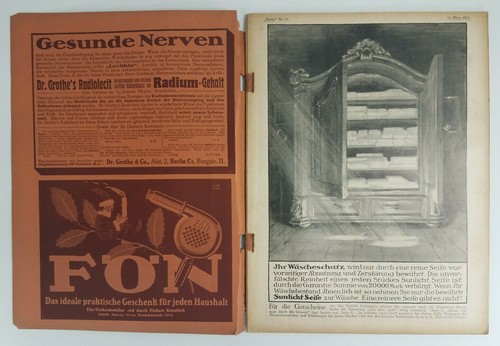 Die Woche This Week 1914 #11 German Illustrated magazine news vintage ads photos - Picture 4 of 9