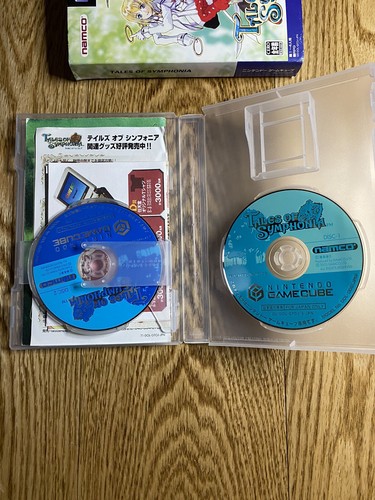 Tales of Symphonia Nintendo GameCube NGC enthält manuellen japanischen Import - Bild 4 von 4