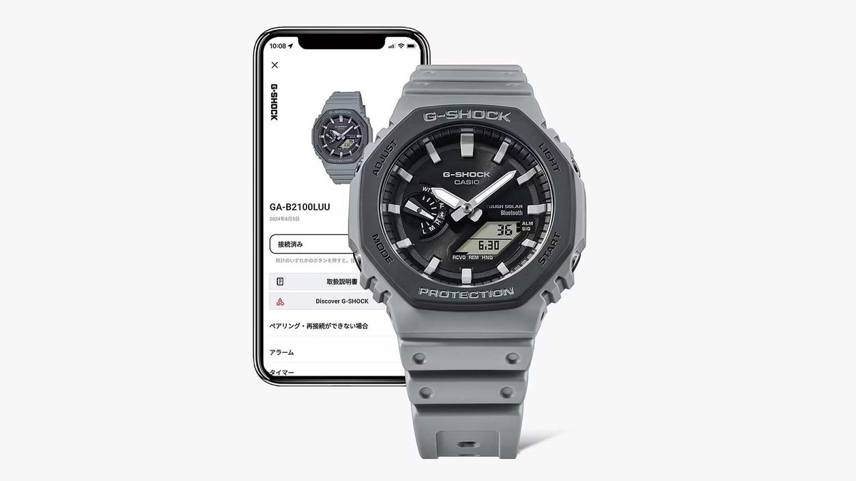 CASIO G-SHOCK GA-B2100LUU-8A URBAN UTILITY SOLAR BLUETOOTH A/D