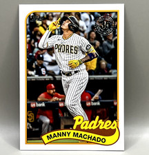 2024 TOPPS SERIES 1 1989 BASEBALL MANNY MACHADO #89B-2 San Diego Padres