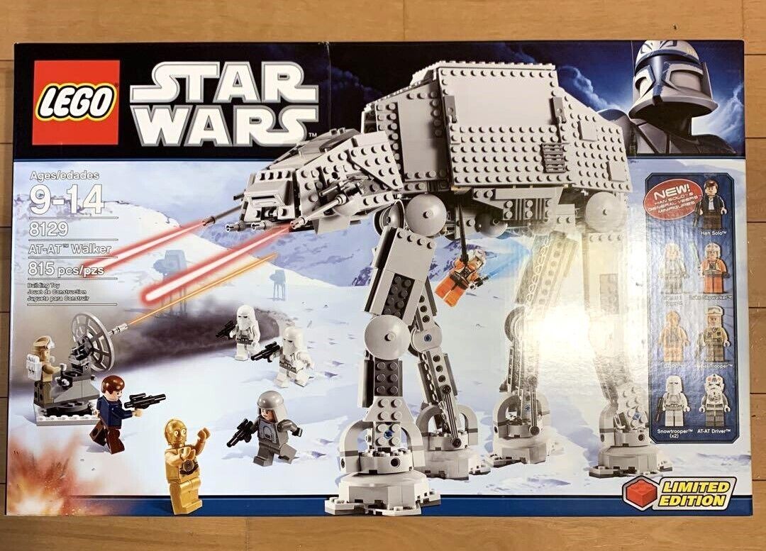LEGO 8129 Star Wars AT-AT Walker Retired New Sealed Rare 