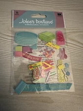 Jolee's Boutique Birthday Party Supplies Confetti Banner Sticker Scrapbooking