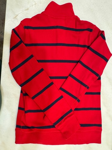 Polo Ralph Lauren red 1/4 zip pullover sweater. Youth Large 14-16. - Picture 6 of 6