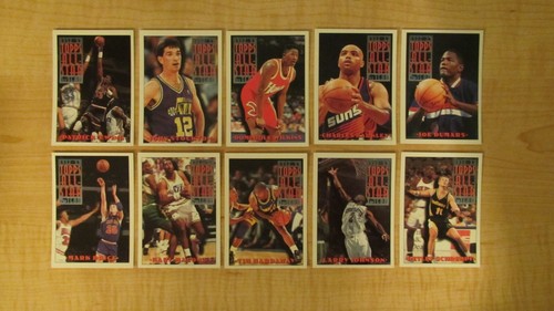 1993-94 Topps Basketball Series 1 and 2 Near Complete Set 271/396 - Picture 7 of 12