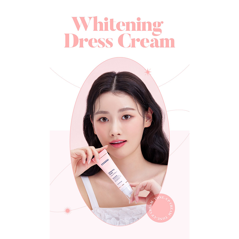Cosnori Whitening Dress Tone-Up Cream, Niacinamide Whitening, Free Ship (50  ml) | eBay