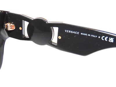 Versace 4415 GB1/87 Black Grey Gold Sunglasses VE4415U Versace 4415 GB1/87 Black Grey Gold Sunglasses VE4415U | eBay main image 4