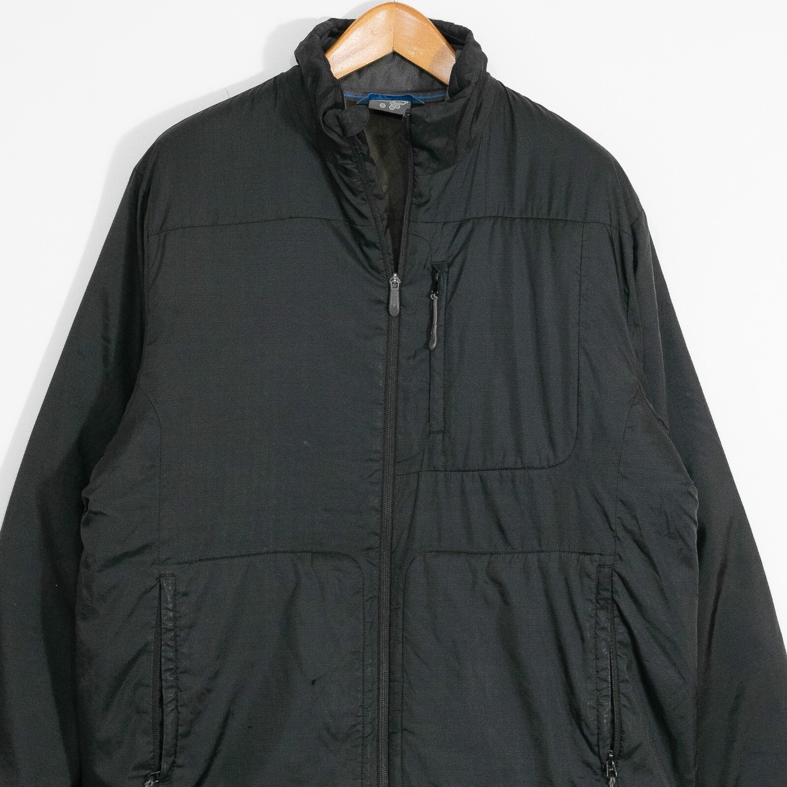 Giacca puffer Salomon vintage uomo XL nera invecchiata leggera outdoor