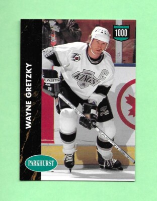 91-92 Parkhurst 1000 POINTS Card # 207 WAYNE GRETZKY LA KINGS