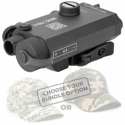 Holosun LS117R Collimated Red Laser with QD Mount with Free Hat Bundle