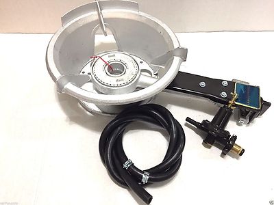 High Pressure Burner Propane Gas B-0002 Automatic 9'' Mouth Up to 83000 BTU/HR