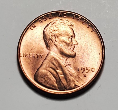 1950 S LINCOLN WEIZENPFENNIG UNZ #C7249