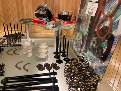 KIT DE RECONSTRUCCIÓN DE MOTOR SEA-DOO 4-TEC 1503 2004-2019 / Pistones + Juntas + VaLVE + Pernos - Imagen 7 de 8