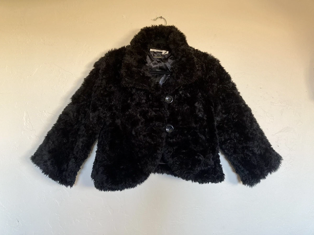 Dkny fluffy cheap jacket