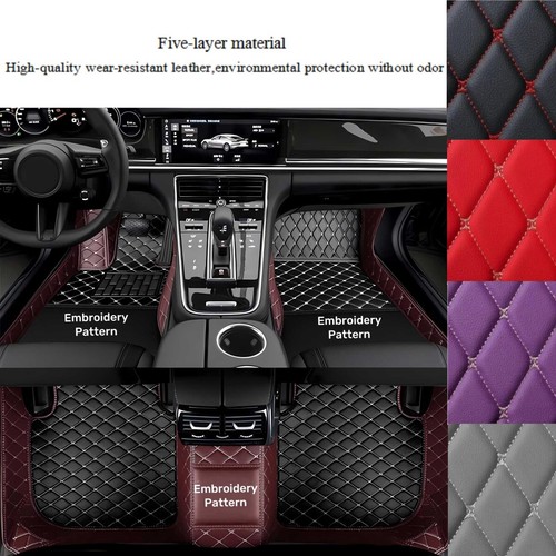 For Buick Enclave Car Floor Mats All Weather Liners Luxury Waterproof Custom Rug - Picture 6 of 23