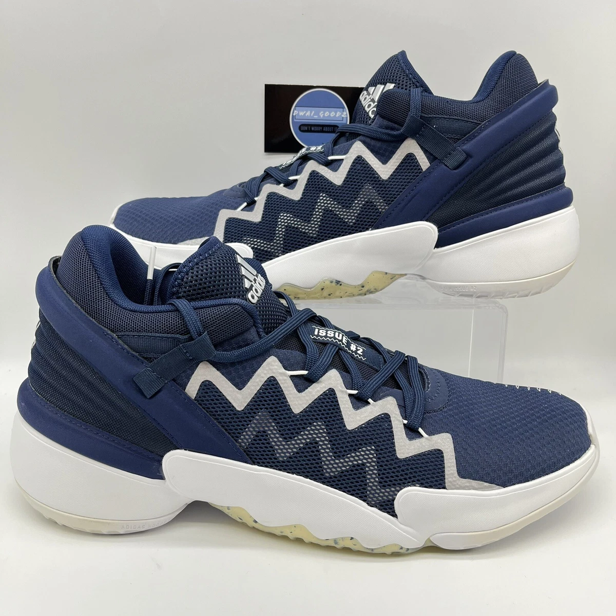 adidas D.O.N. Issue #2 Collegiate Navy for Sale | Authenticity